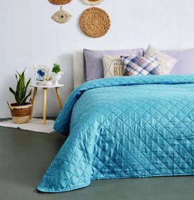 Κουβερλί Microfiber Υπέρδιπλο 220x230εκ. Sadie Petrol SB HOME