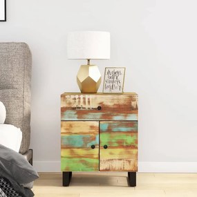 vidaXL Κομοδίνο 50 x 33 x 60 εκ. Μασίφ Ανακυκλωμένο Ξύλο &amp; Επεξ. Ξύλο
