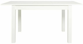 Τραπέζι Boston 481, Άσπρο, 75x75x120cm, 29 kg, Επιμήκυνση, Πλαστικοποιημένη μοριοσανίδα | Epipla1.gr