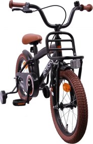 2Cool 16 Inch 25,5 cm Boys Coaster Brake Matte black