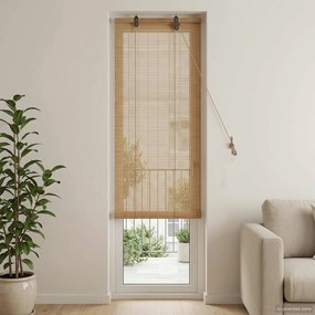 vidaXL Ρόλερ (στόρι) Καφέ 40 x 220 cm Μπαμπού