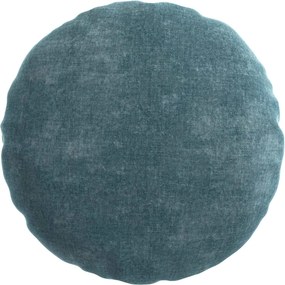 vidaXL Κάλυμμα Μαξιλαριού 2 τμχ. HEERLEN Μπλε Ø 60 cm Ύφασμα Chenille