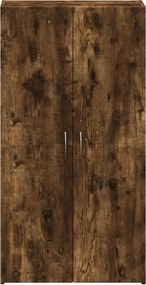 vidaXL Αρχειοθήκη Καπνιστή Δρυς 60x32x115 εκ. Επεξ. Ξύλο