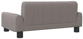vidaXL Καναπές Παιδικός Taupe 70 x 45 x 30 εκ. από Ύφασμα