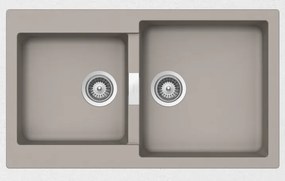 Schock Manhattan 30290 - Νεροχύτης Κουζίνας Γρανίτη 86x50 - Concrete / Beton