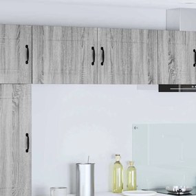 vidaXL Πάνελ πλυντηρίου πιάτων Kalmar 2 pcs Γκρίζο Σονομα