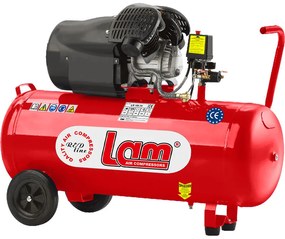 Αεροσυμπιεστής 100LIT 3.0HP 412 lit/min LAMLR 100/3V