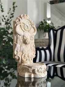 Stewehome αντικ αμπούλα κεριού διακοσμητικό μπίμπλο 21x9x10 cm