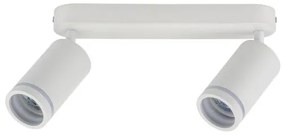 Σποτ Φωτιστικό Οροφής 2xGU10 Ρυθμιζόμενο Jet TK Lighting-6912-Μαύρο 6912