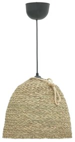 Lamper Inart natural wicker ceiling light D30x82cm 30x30x82 εκ.