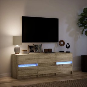 ΈΠΙΠΛΟ ΤΗΛΕΟΡΑΣΗΣ ΜΕ LED SONOMA ΔΡΥΣ 140X34X50 ΕΚ. ΕΠΕΞ. ΞΥΛΟ 3307921