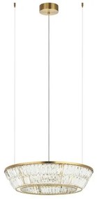 Κρεμαστό Φωτιστικό Οροφής LED 38W IP20 3000K Ορείχαλκος 23046 Zambelis-23046-Ορείχαλκος 23046