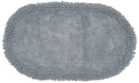 Ταπέτο Μπάνιου Ρέμι Grey Viopros 45x75cm 100% Βαμβάκι