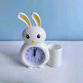 Επιτραπέζιο Ρολόι με Ξυπνητήρι & Μολυβοθήκη NO.2301 - Alarm clock-82870-82870