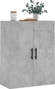 vidaXL Ντουλάπι Επιτοίχιο Γκρι Σκυροδέματος 69,5 x 34 x 90 εκ.