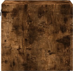 vidaXL Ντουλάπι Τοίχου Καπνιστή Δρυς 30x42,5x40 εκ. Επεξεργασμένο Ξύλο