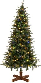 Χριστουγεννιάτικο Δέντρο Pre-Lit Noble Fir Με Λαμπάκια 90527 180cm (1188tips) Green
