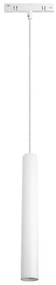 Κρεμαστό Φωτιστικό Ento Led VK/04631/TR/PE/DA/2/W/W Στρογγυλής Μαγνητικής Ράγας Dali 48V 3000K 6W 560lm 3x25cm Για Διάμετρο 2m White VKLed