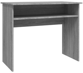 vidaXL Γραφείο Γκρι Sonoma 90x50x74 εκ. από Επεξεργασμένο Ξύλο