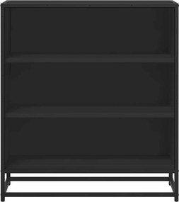 vidaXL Ραφιέρα Καφέ Δρυς 68x35x76 εκ. Επεξ. Ξύλο + Μέταλλο