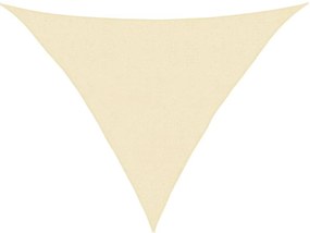 vidaXL Πανί Σκίασης Κρεμ 2,5 x 2,5 x 3,5 μ. από HDPE 160 γρ/μ²
