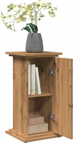 vidaXL Βάση Οθόνης με Αποθ. Αρτισιανή Δρυς 31x30x60 εκ Επεξεργ. Ξύλο