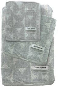 Πετσέτες Μπάνιου (Σετ 3τμχ) Das Home Daily Line 0728 Σπαγγί 550gsm