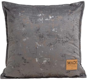 Διακοσμητικό Μαξιλάρι PETRA DARK GREY Διακοσμητική μαξιλαροθήκη: 45 x 45 εκ.