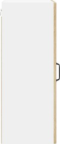 vidaXL Ραφιέρα τοίχου LUCCA Sonoma Δρυς 40 x 31 x 80 εκ.