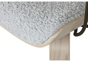 Καρέκλα Τραπεζαρίας Home ESPRIT Γκρι πολυεστέρας Ξύλο 51 x 55 x 76,5 cm