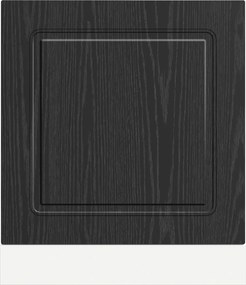 vidaXL Πάνελ πλυντηρίου πιάτων KALMAR Μαύρη Δρυς 60 x 1,5 x 67 cm