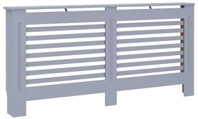 vidaXL Κάλυμμα Καλοριφέρ Ανθρακί 172 x 19 x 81,5 εκ. από MDF