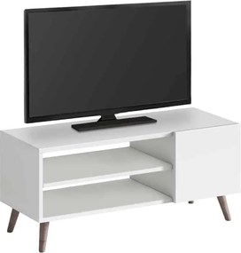 Έπιπλο τηλεόρασης Parma λευκό 90x30x40εκ