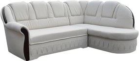 Γωνιακός καναπές King-Δεξιά-Λευκό