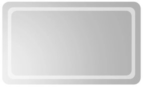 vidaXL Καθρέφτης Μπάνιου με LED 60x100 εκ.