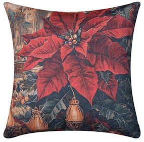 Χριστουγεννιάτικη Μαξιλαροθήκη (45x45) Silk Fashion ks2026-17