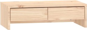 vidaXL Βάση Οθόνης 50 x 27 x 15 εκ. από Μασίφ Ξύλο Πεύκου