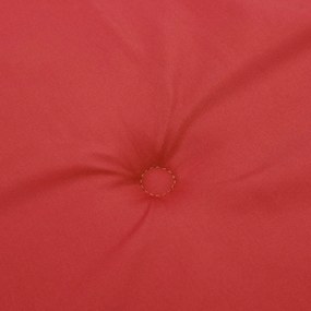 Μαξιλάρια Καρέκλας με Πλάτη 6 τεμ. Κόκκινα από Ύφασμα Oxford 361894