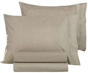 Μαξιλαροθήκες Color Plus (Σετ 2τμχ) Taupe Guy Laroche 50Χ70 50x70cm 100% Βαμβακερό Περκάλι