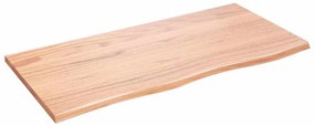 vidaXL Πάγκος Μπάνιου Αν. Καφέ 100 x 50 x 2 εκ. Επεξεργ. Μασίφ Ξύλο