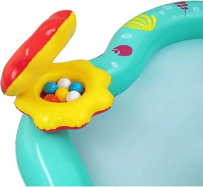 Παιδική πισίνα Bestway 221 x 193 x 117 cm Παιδική χαρά