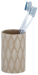 Ποτήρι Οδοντόβουρτσας (Φ7x12) Wenko Tupian Beige 23674100