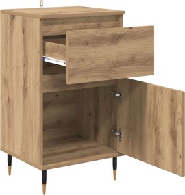 vidaXL Πλαϊνό γραφείο Artisan Oak 40 x 35 x 70 εκ.