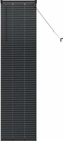 vidaXL Βενετσιάνικες Ρόδες Μαύρο 175 x 50 εκ Αλουμίνιο