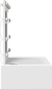 vidaXL Τραπέζι περιποίησης Λευκό 83 x 40 x 70 εκ Επεξεργασμένο ξύλο