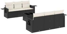 vidaXL Κεφαλάρι με Πτερύγια Σκούρο Μπλε 93 x 23 x 118/128εκ.Βελούδινο