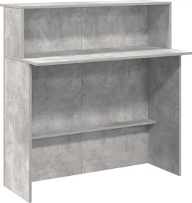 vidaXL Γραφείο υποδοχής 100x50x103,5 εκ. Επεξεργασμένο Ξύλο