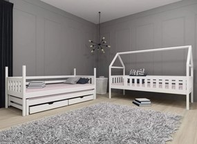 Παιδική Κουκέτα Σπιτάκι IGA 90x200 white