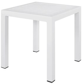 Intrahome ΤΡΑΠΕΖΙ ΑΛΟΥΜΙΝΙΟΥ QICASABLANCANCASABLANCA .01 ΛΕΥΚΟ 45x45x45,5 εκ. intraho-1713923