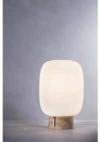 Επιτραπέζιο Φωτιστικό 1xE27 Λευκό Dimmer Ξύλο Santachiara T3 1C15000205400 Prandina-1C15000205400-Λευκό 1C15000205400
